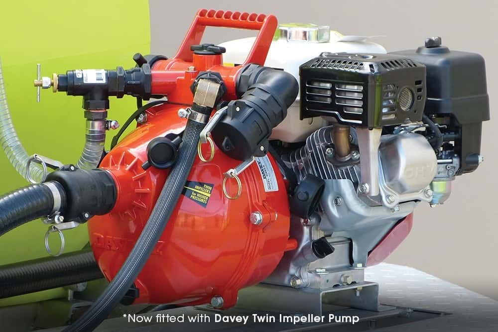 1000L FirePatrol15™ Fire Fighting Trailer With Pump Road Registerable - Image 5