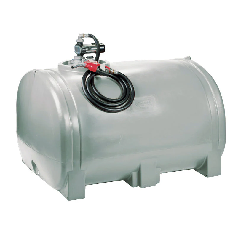 2000L Bulk Diesel Tank with 240V Diesel Pump - Polymaster