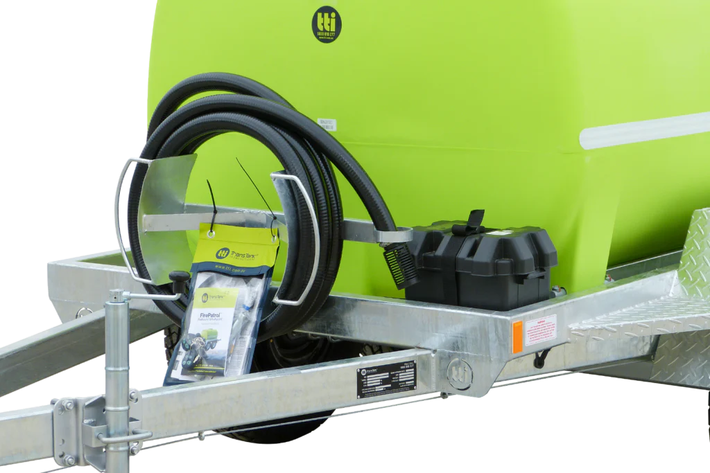2400L FirePatrol15™ Fire Fighting Braked Trailer With Pump +Extras. - Image 4