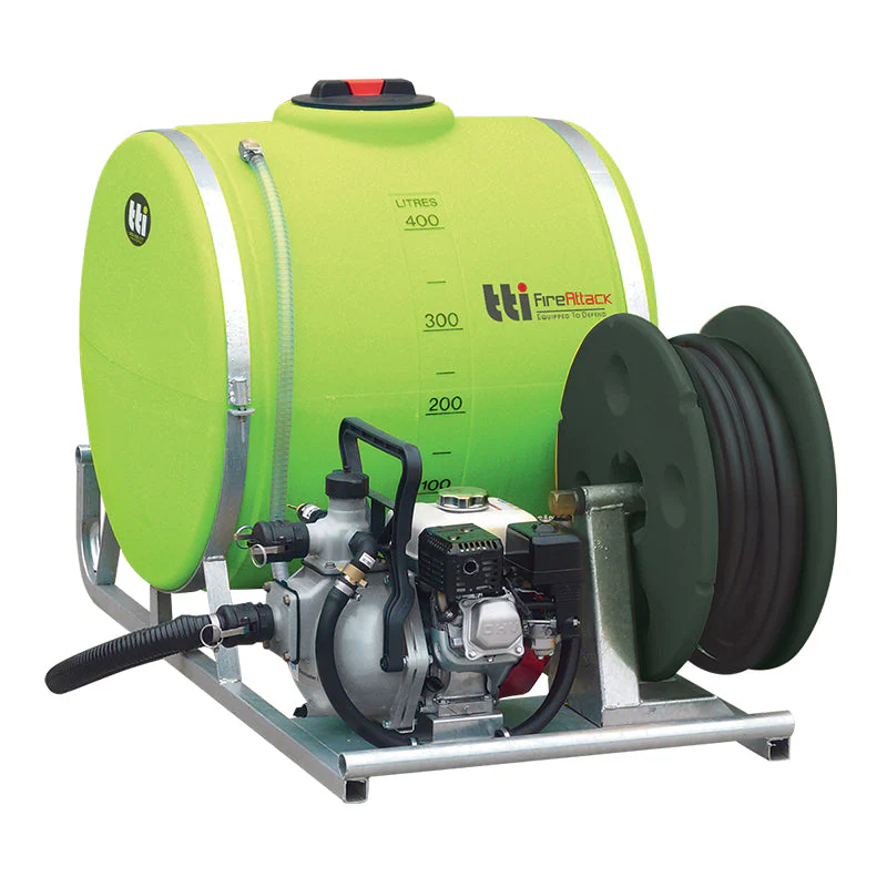 400L FireAttack™ Deluxe Slip-On Skid Fire Fighting Unit Pump