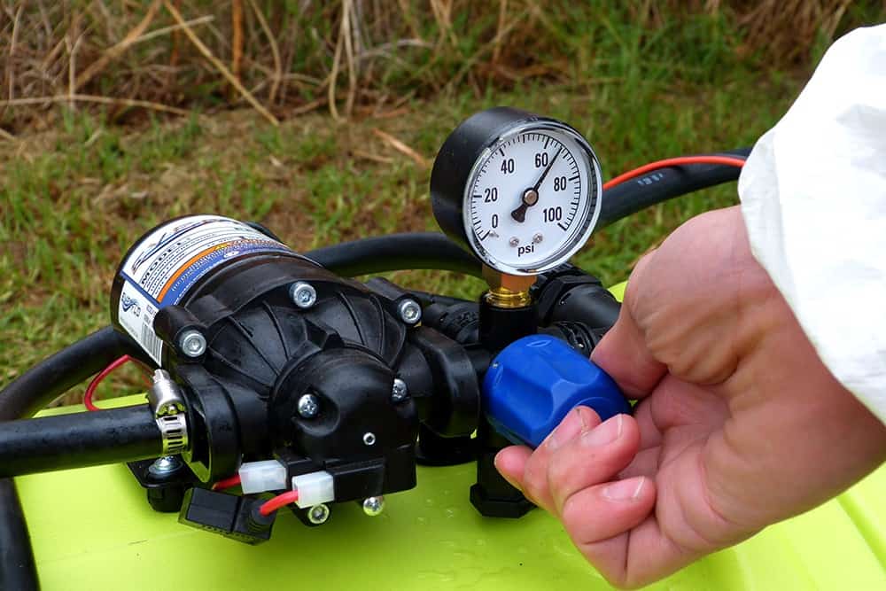 55L WeedControl™ 12v ATV Spot Sprayer with 8.3L/min Pump - Image 4