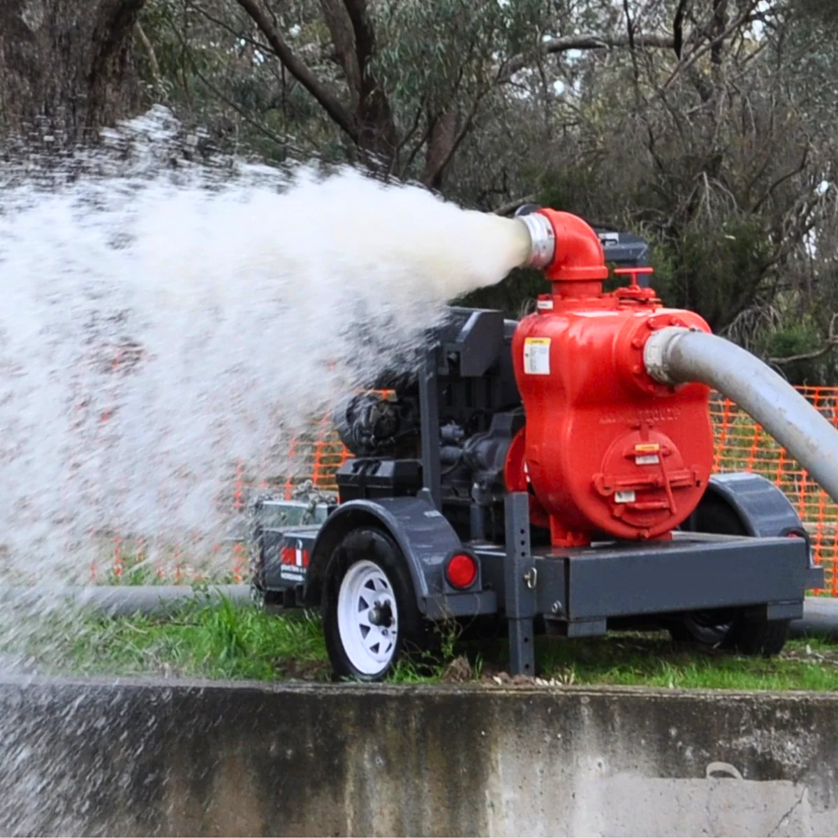 Aussie Pumps 6'' MQ600TD Trash Pump - Image 2