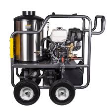 Bar Group Petrol Powered Hot Wash Pressure Cleaner - Image 2