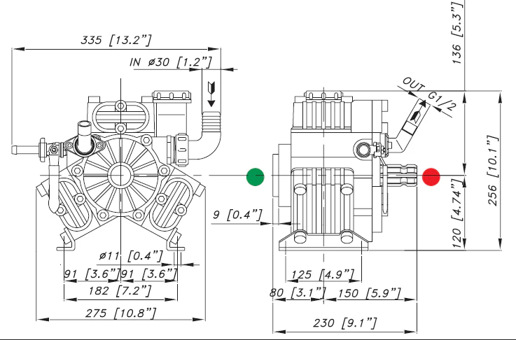 Bertolini PA 530 Diaphragm Pump - Image 3