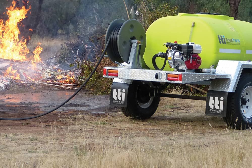 TTI Poly Hose Reel – with 30m x 19mm Fire Hose - Image 4